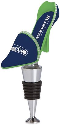 Bed Bath & Beyond NFL Seattle Seahawks High-Heel Shoe Bottle Stopper