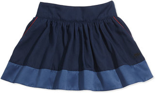 Little Marc Jacobs Twill Skirt with Piping