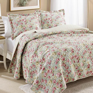 Laura Ashley Home Bloomsbury Reversible Cotton Quilt