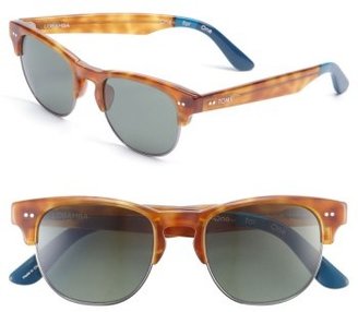 Toms Women's 'Modern' Retro 50Mm Sunglasses - Honey Tortoise