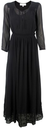 Vanessa Bruno athé by Long Boho Black Dress
