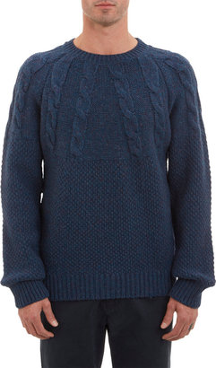 Barbour Beacon Donegal Chunky Pullover Sweater