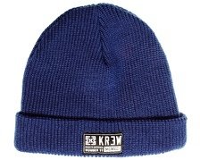 KR3W Cuff Beanie Hat - Blue