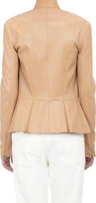 The Row Women's Leather Anasta Jacket-Pink