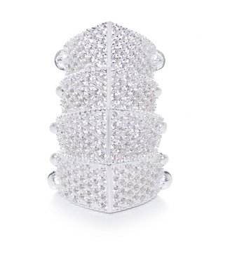 Vivienne Westwood Diamante Armour Ring