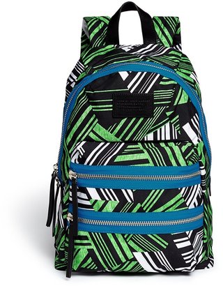 Marc by Marc Jacobs 'Domo Arigato' geometric camouflage backpack