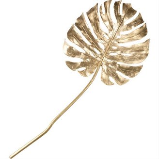Vivre Gilded Monstera Leaves (Set of Six) by Tozai