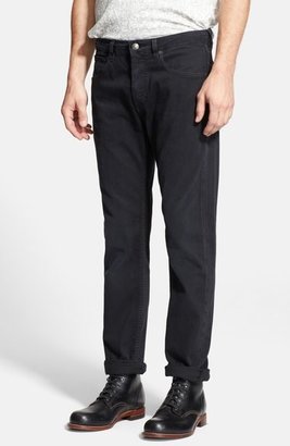 Levi's ® Made & Crafted TM 'Tack' Slim Fit Selvedge Jeans (Black Lagoon)