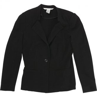 Diane von Furstenberg Black Viscose Jacket