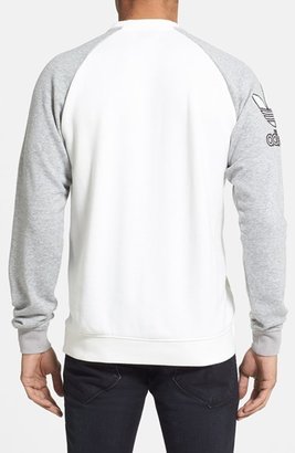 adidas 'Bulldog' French Terry Crewneck Sweatshirt