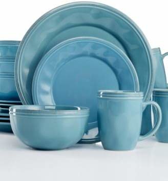 Rachael Ray Cucina Agave Blue 16-Pc. Set, Service for 4