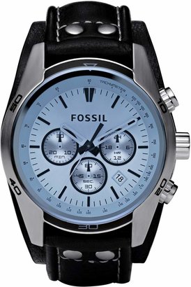 Fossil CH2564 Coachman Black Leather Mens Watch