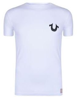 True Religion Logo Detailed T Shirt