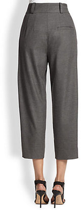 L'Agence Cropped Tapered Pants