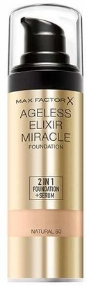 Max Factor Ageless Elixir Miracle Foundation 2In1 50 Natural