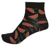 River Island Black watermelon socks