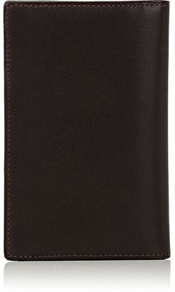 Barneys New York Men's Vertical Folding Card Case - Brown