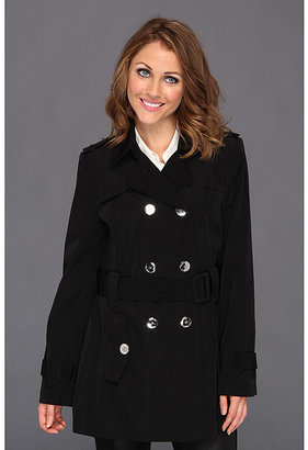 Calvin Klein Double-Breasted Belted Trench CW342211