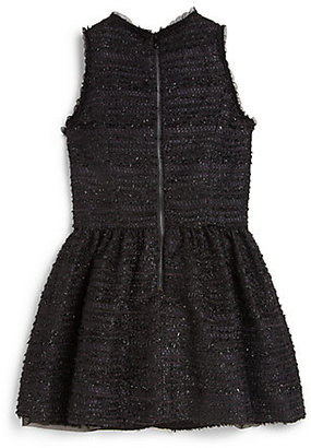 Milly Minis Girl's Tweed Fit-and-Flare Dress