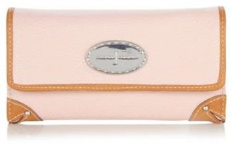 J by Jasper Conran Designer light pink corner trim purse