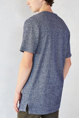 Elwood Textured Short-Sleeve Long Sweatshirt