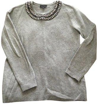 Topshop Grey Wool Knitwear