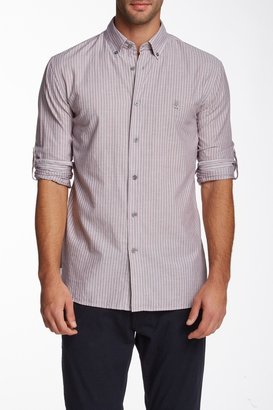 John Varvatos Star USA By Long Sleeve Stripe Shirt