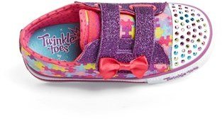 Skechers 'Twinkle Toes - Shuffles Jumpin Jigsaw' Light-Up Sneaker (Toddler)