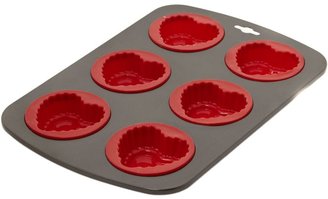 House of Fraser Smart Silicone Heart Shaped Baking Pan