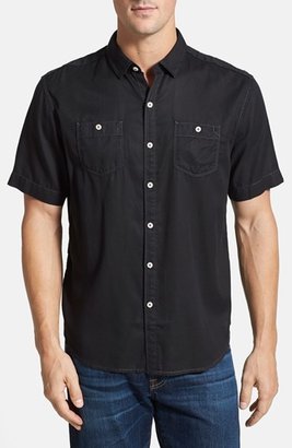 Tommy Bahama 'New Twilly' Island Modern Fit Short Sleeve Twill Shirt
