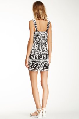 City Triangles Piped Tank Dress