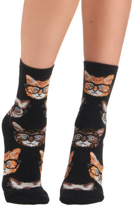 SOCKSMITH One Wise Kitty Socks