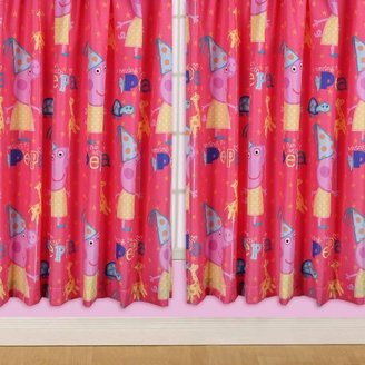 Peppa Pig Character World 54-inch Funfair Curtains