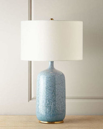 AERIN Culloden Blue Lagoon Table Lamp