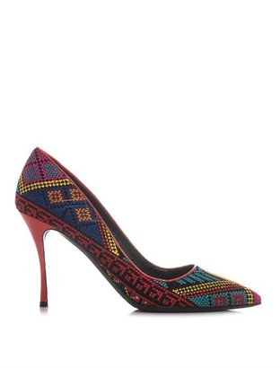 Nicholas Kirkwood Mexican embroidered pumps