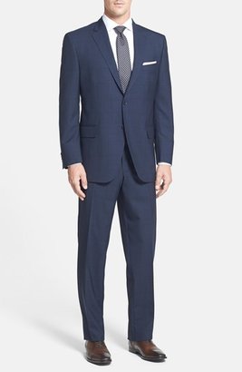 Peter Millar Classic Fit Windowpane Suit