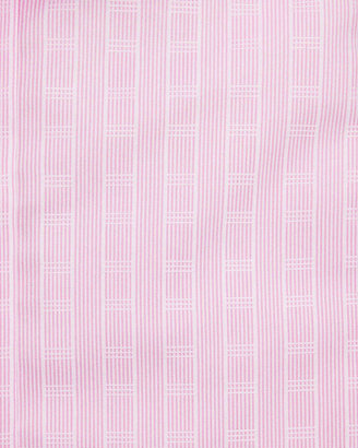 Robert Graham Lex Striped Jacquard Dress Shirt, Pink