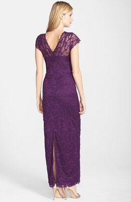 Marina Embellished Lace Gown