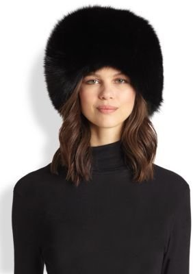 Saks Fifth Avenue Oversized Fur Bubble Hat