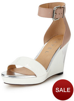 Ravel Two Part Wedge Sandals