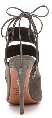 Sloane Aquazzura Cutout Sandals