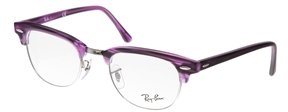 Ray-Ban Clubmaster Glasses - matteviolet