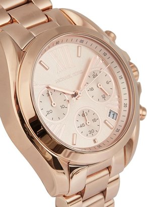 Michael Kors Rose gold chronograph watch