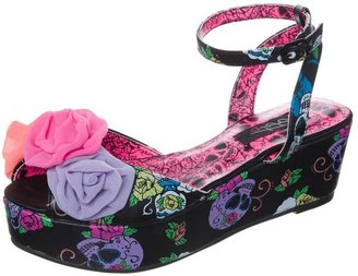 Iron Fist SWEET TOOTH Wedge sandals black