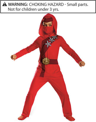 Disguise Boys' or Little Boys' Classic Red Fire Ninja Costume