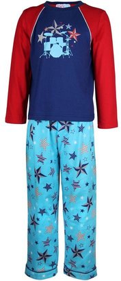 Mini ZZZ Girl`s counting stars knit & flannel pyjama