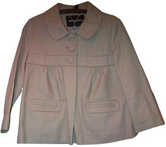 American Retro Beige Cotton Jacket