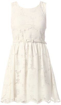 Yumi Trapezium dresses - y1360005 - White / Ecru white