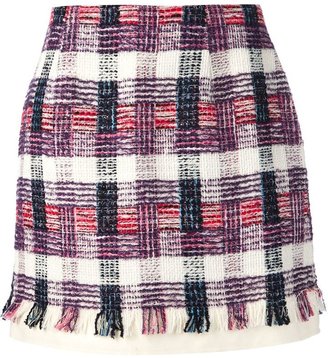 MSGM tweed skirt