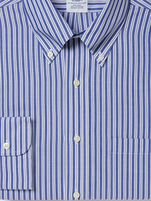 Brooks Brothers Striped Cotton Dress Shirt